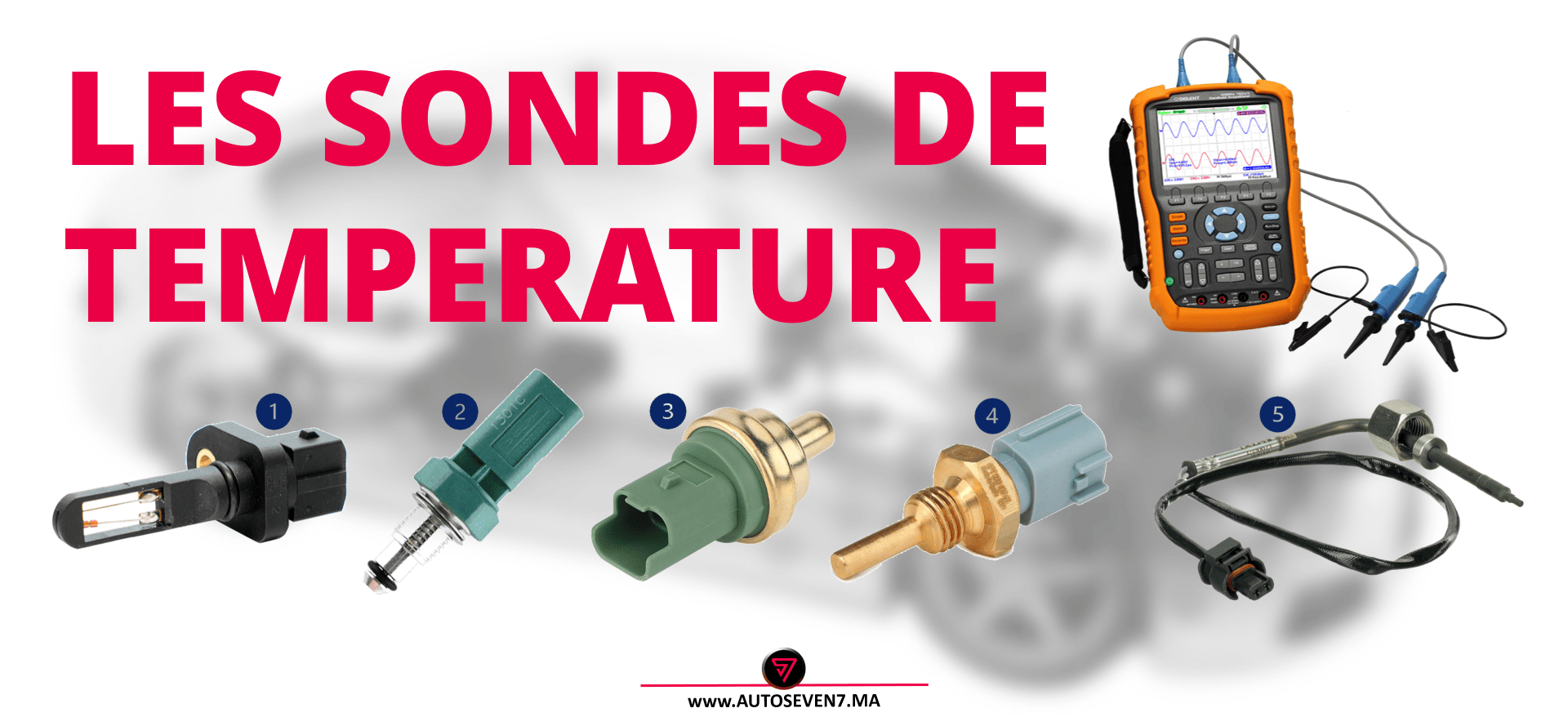 🌡️ LES SONDES DE TEMPÉRATURE AUTOMOBILE